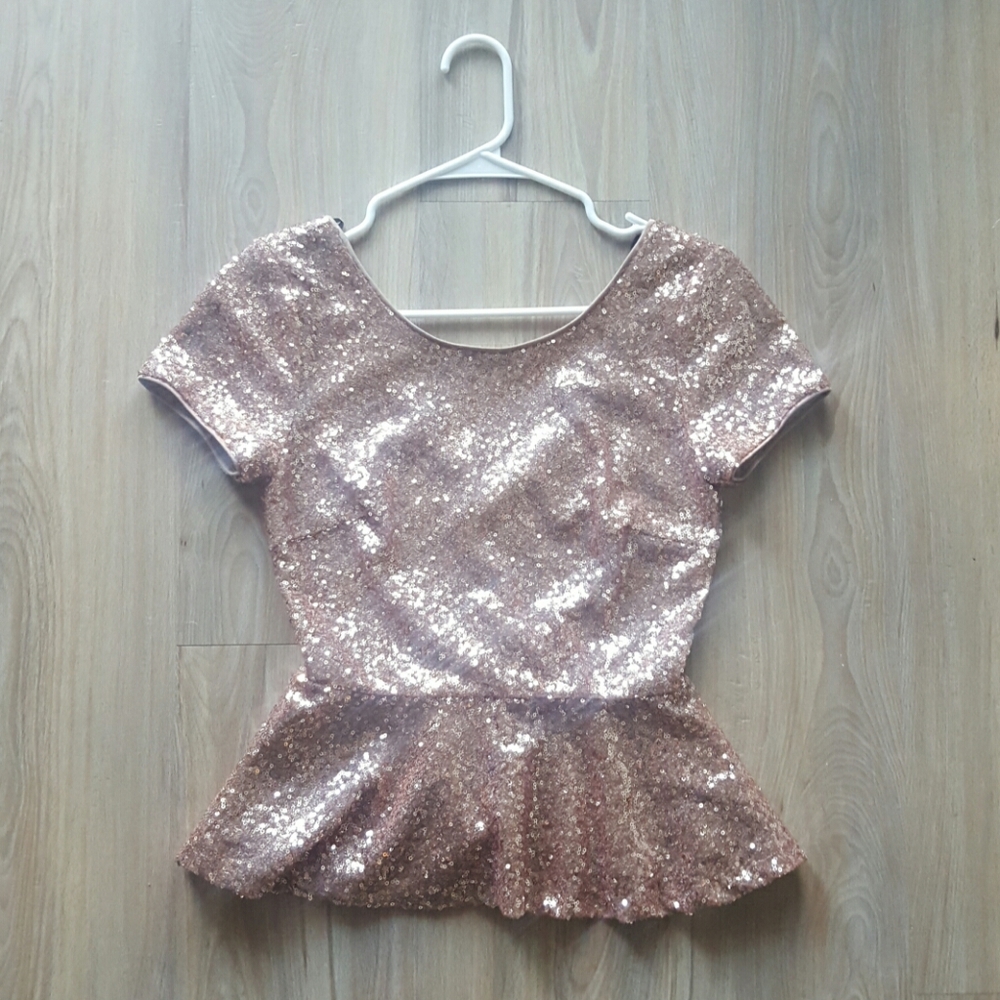 Sequined top